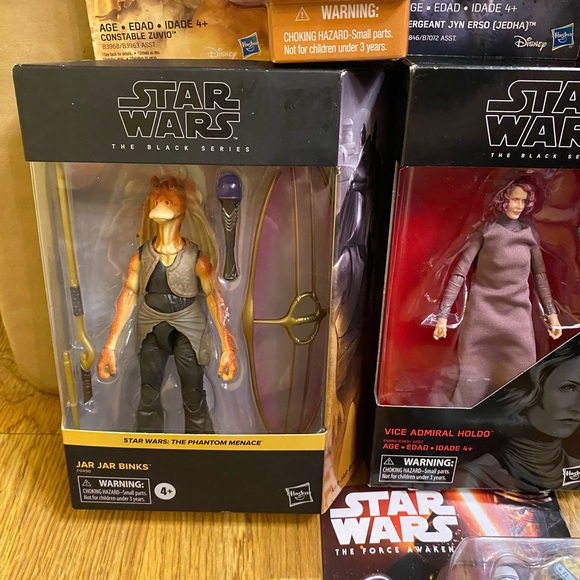 New Star Wars Bundle Pack Action Figure Toy Lot Including Black Series. - Picture 6 of 6